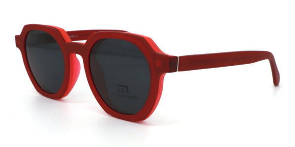 MONTURA ACETATO CLIP ON MARATHON UNISEX - Imagen 4